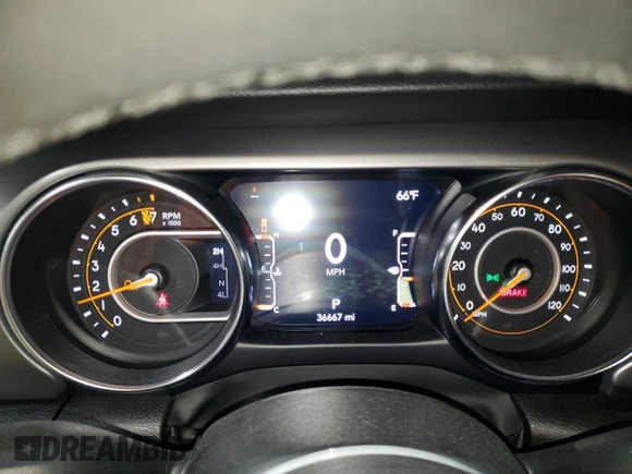 2023 Jeep Gladiator Sport S z VIN 1C6HJTAG0PL582503, wystawiony jako Copart lot #54416385 z przebiegiem 36 667 mil mil oraz Szkoda całkowita • Salvage title. Historia ofert i sprzedaży dostępna na DreamBid. Obrazek 9.