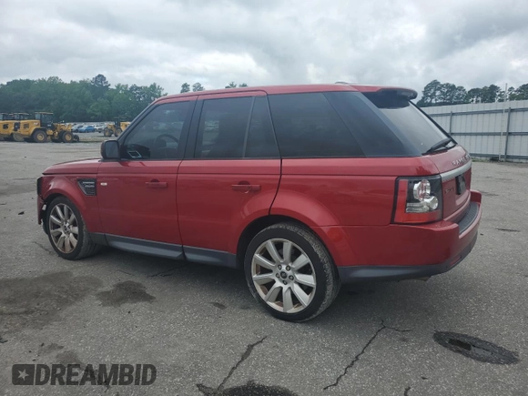2013 Land Rover Range Rover Sport HSE Lux with VIN SALSK2D40DA778271, listed as a Copart auction lot 58244145 with 143,245 mi miles and Salvage title. Bid and sale history available at DreamBid. Image 2.