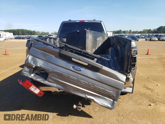 2022 Ford F-350 XL with VIN 1FT8W3DT9NEF80365, listed as a Copart auction lot 80200464 with 61,314 mi miles and Salvage Title. Bid and sale history available at DreamBid. Image 6.