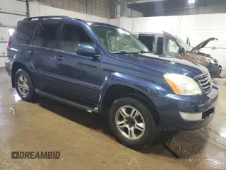 2004 Lexus GX with VIN JTJBT20X340049687, listed as a Copart auction lot 53405925 with 201,607 mi miles and Clean Title. Bid and sale history available at carsss.com. Image 4.