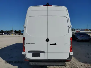 2023 Mercedes-Benz Sprinter Cargo Cargo with VIN W1Y40CHY9PT143367, listed as a Copart auction lot 82400564 with 10,667 mi miles and Salvage Title. Bid and sale history available at carsss.com. Image 6.