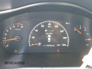 2014 Kia Cadenza Premium with VIN KNALN4D78E5139605, listed as a Copart auction lot 45453455 with 130,764 mi miles and Salvage Title. Bid and sale history available at carsss.com. Image 9.