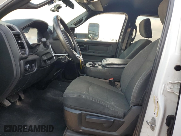 2021 Ram 3500 Tradesman with VIN 3C63RRGL3MG589464, listed as a Copart auction lot 71824574 with 108,847 mi miles and Salvage Title. Bid and sale history available at carsss.com. Image 7.