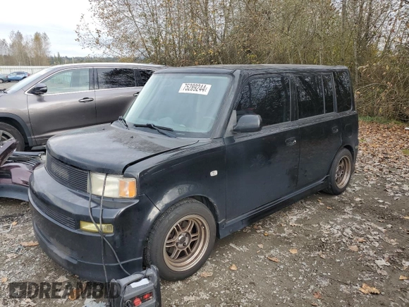 2006 Scion xB with VIN JTLKT334464042712, listed as a Copart auction lot 75289244 with 217,008 mi miles and Salvage Title. Bid and sale history available at DreamBid. Image 1.