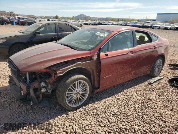 2014 Ford Fusion SE Hybrid with VIN 3FA6P0LU3ER366682, listed as a Copart auction lot 44687185 with 60,440 mi miles and Salvage Title. Bid and sale history available at DreamBid. Image 1.