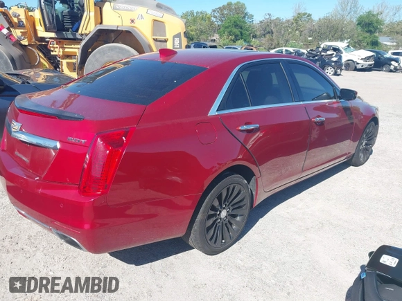 2016 Cadillac CTS Luxury Collection AWD with VIN 1G6AX5SXXG0100952, listed as a IAAI auction lot 41736200 with 123,495 mi miles and . Bid and sale history available at DreamBid. Image 4.