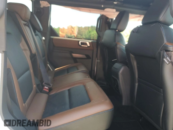 2024 Ford Bronco Outer Banks with VIN 1FMDE8BH6RLB02611, listed as a Copart auction lot 55033275 with 8,590 mi miles and Salvage title. Bid and sale history available at DreamBid. Image 11.