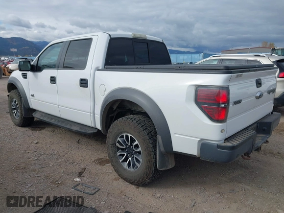 2014 Ford F-150 SVT Raptor with VIN 1FTFW1R62EFC00548, listed as a IAAI auction lot 40706960 with 71,590 mi miles and . Bid and sale history available at carsss.com. Image 3.