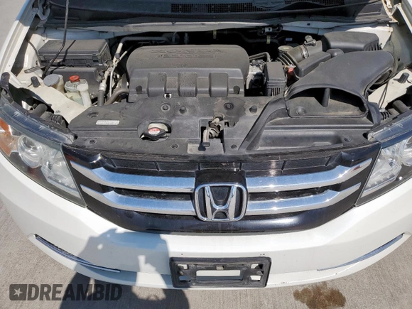 2014 Honda Odyssey EX-L with VIN 5FNRL5H67EB122190, listed as a Copart auction lot 48904885 with 163,719 mi miles and Clean Title. Bid and sale history available at carsss.com. Image 12.