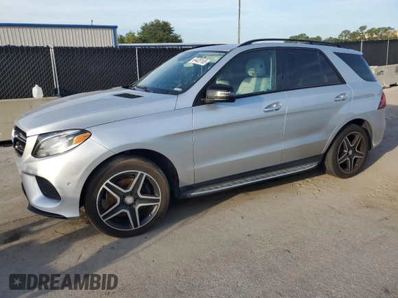 2016 Mercedes-Benz GLE 400 with VIN 4JGDA5GB7GA705851, listed as a Copart auction lot 64420165 with 108,038 mi miles and Clean title. Bid and sale history available at DreamBid. Image 1.