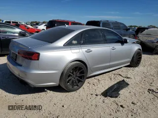 2018 Audi S6 Premium Plus with VIN WAUFFAFC2JN027234, listed as a Copart auction lot 82027234 with 88,612 mi miles and Salvage Title. Bid and sale history available at carsss.com. Image 3.