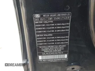 2013 Land Rover LR4 Lux z VIN SALAK2D44DA678914, wystawiony jako IAAI lot #42761654 z przebiegiem 123 979 mil mil oraz . Historia ofert i sprzedaży dostępna na DreamBid. Obrazek 9.