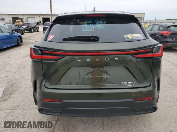 2023 Lexus NX with VIN 2T2ADCEZ7PC003362, listed as a Copart auction lot 53374674 with 8,735 mi miles and Salvage Title. Bid and sale history available at carsss.com. Image 10.