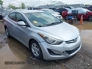 2014 Hyundai Elantra SE z VIN KMHDH4AE8EU172798, wystawiony jako IAAI lot #42157086 z przebiegiem 126 096 mil mil oraz . Historia ofert i sprzedaży dostępna na DreamBid. Obrazek 1.