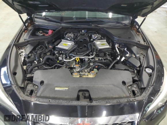 2018 Infiniti Q50 Luxe with VIN JN1EV7AR0JM431979, listed as a Copart auction lot 56108015 with 85,597 mi miles and Clean Title. Bid and sale history available at DreamBid. Image 11.