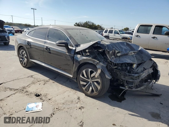 2021 Volkswagen Arteon SEL R-Line with VIN WVWHR7AN8ME013101, listed as a Copart auction lot 78168654 with 75,720 mi miles and Salvage title. Bid and sale history available at DreamBid. Image 4.
