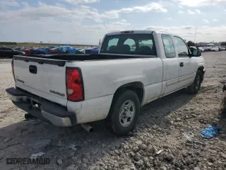 2004 Chevrolet Silverado 1500 Work Truck with VIN 1GCEC19X34Z349531, listed as a Copart auction lot 43471345 with 97,910 mi miles and Salvage Title. Bid and sale history available at carsss.com. Image 3.
