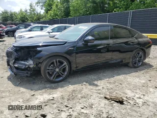 2024 Acura Integra Technology z VIN 19UDE4H62RA025686, wystawiony jako Copart lot #60070165 z przebiegiem 6 403 mil mil oraz Szkoda całkowita • Salvage title. Historia ofert i sprzedaży dostępna na DreamBid. Obrazek 1.