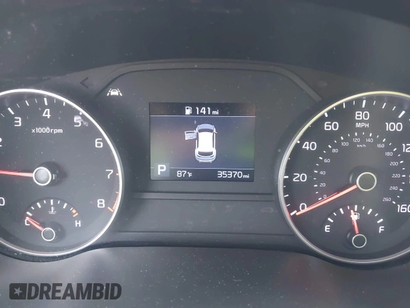 2022 Kia Sportage EX with VIN KNDPN3AC3N7996127, listed as a IAAI auction lot 42165035 with 35,370 mi miles and . Bid and sale history available at DreamBid. Image 7.