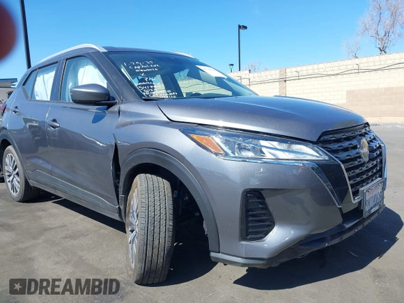 2024 Nissan Kicks SV with VIN 3N1CP5CV4RL541794, listed as a IAAI auction lot 41711511 with 13,926 mi miles. Bid and sale history available at carsss.com. Image 6.