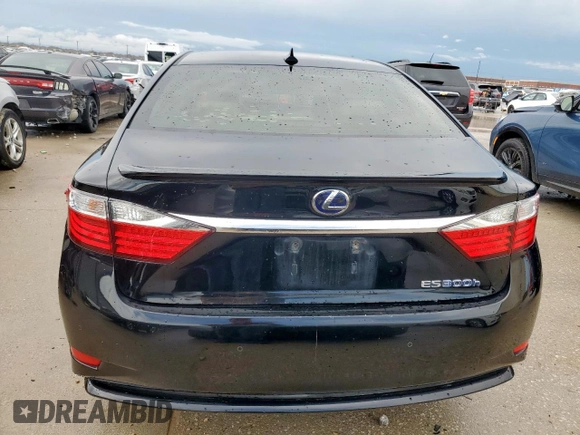 2014 Lexus ES 300h with VIN JTHBW1GG7E2042319, listed as a Copart auction lot 53932965 with 107,380 mi miles and Clean title. Bid and sale history available at DreamBid. Image 6.
