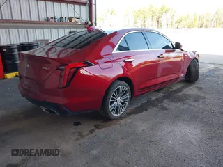 2022 Cadillac CT4 Premium Luxury z VIN 1G6DF5RK1N0117257, wystawiony jako IAAI lot #41782153 z przebiegiem 72 109 mil mil oraz . Historia ofert i sprzedaży dostępna na DreamBid. Obrazek 4.