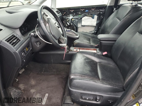 2010 Lexus HS 250h with VIN JTHBB1BA0A2025306, listed as a Copart auction lot 54450975 with 95,316 mi miles and Salvage Title. Bid and sale history available at DreamBid. Image 7.