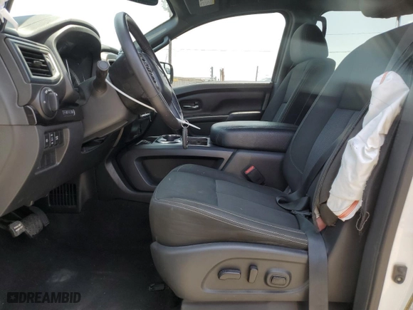 2018 Nissan Titan SV with VIN 1N6AA1E68JN533364, listed as a Copart auction lot 83240554 with 75,314 mi miles and Salvage Title. Bid and sale history available at carsss.com. Image 7.