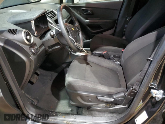 2015 Chevrolet Trax LS with VIN KL7CJKSB3FB254512, listed as a Copart auction lot 44920065 with 57,342 mi miles and Clean Title. Bid and sale history available at carsss.com. Image 7.