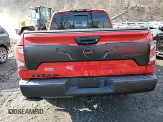 2021 Nissan Titan Pro-4X with VIN 1N6AA1ED1MN511189, listed as a Copart auction lot 46675015 with 51,162 mi miles and Non repairable. Bid and sale history available at DreamBid. Image 6.