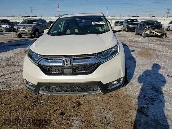 2017 Honda CR-V Touring with VIN 5J6RW2H9XHL013007, listed as a Copart auction lot 45664825 with 65,641 mi miles and Salvage Title. Bid and sale history available at carsss.com. Image 11.