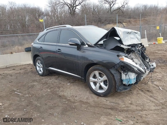 2010 Lexus RX 350 with VIN 2T2BK1BA8AC080293, listed as a IAAI auction lot 41465208 with NaN miles. Bid and sale history available at carsss.com. Image 1.