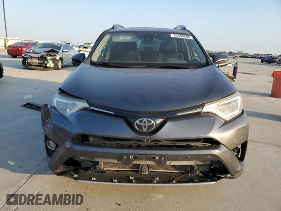 2017 Toyota RAV4 XLE with VIN JTMWFREV0HJ701712, listed as a Copart auction lot 53464465 with 0 mi miles and Salvage Title. Bid and sale history available at carsss.com. Image 5.