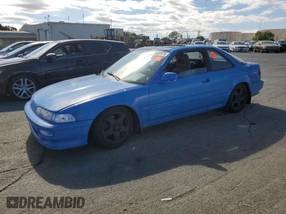 1992 Acura Integra with VIN JH4DA9368NS014175, listed as a Copart auction lot 75502974 with 259,742 mi miles and Salvage title. Bid and sale history available at DreamBid. Image 1.