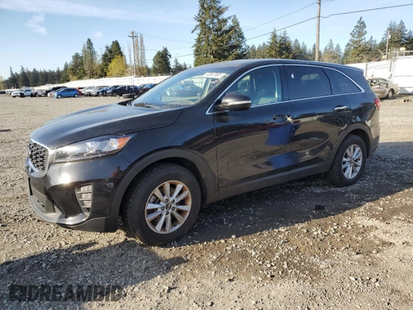 2020 Kia Sorento LX with VIN 5XYPG4A34LG625882, listed as a Copart auction lot 53067885 with 132,888 mi miles and Clean Title. Bid and sale history available at carsss.com. Image 1.
