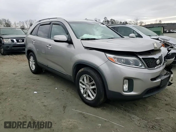 2015 Kia Sorento LX with VIN 5XYKT4A6XFG567734, listed as a Copart auction lot 43397335 with 152,166 mi miles and Salvage Title. Bid and sale history available at DreamBid. Image 12.