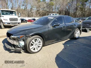 2021 Lexus IS with VIN JTHC81F22M5047297, listed as a Copart auction lot 88210705 with 29,038 mi miles and Salvage Title. Bid and sale history available at carsss.com. Image 1.