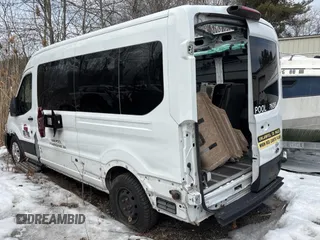 2019 Ford Transit XL with VIN 1FDZX2CM0KKA63891, listed as a Copart auction lot 47981255 with Not provided miles and Clean title. Bid and sale history available at DreamBid. Image 3.