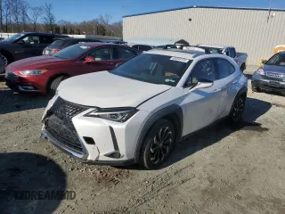 2020 Lexus UX with VIN JTHP3JBH3L2025111, listed as a Copart auction lot 89348125 with 58,406 mi miles and Salvage Title. Bid and sale history available at carsss.com. Image 1.