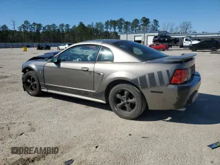 2002 Ford Mustang GT Deluxe with VIN 1FAFP42X82F110419, listed as a Copart auction lot 45711775 with 186,788 mi miles and Salvage Title. Bid and sale history available at carsss.com. Image 2.