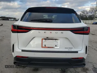2025 Lexus NX with VIN JTJGGCEZ4S2019366, listed as a Copart auction lot 83571894 with 2,336 mi miles and Salvage Title. Bid and sale history available at carsss.com. Image 6.