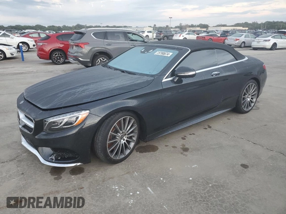 2017 Mercedes-Benz S 550 with VIN WDDXK8CBXHA030039, listed as a Copart auction lot 73790674 with 18,052 mi miles and Non Repairable. Bid and sale history available at DreamBid. Image 1.