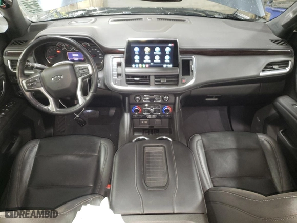 2021 Chevrolet Tahoe Z71 with VIN 1GNSKPKD9MR452601, listed as a Copart auction lot 49108375 with 69,849 mi miles and Salvage Title. Bid and sale history available at carsss.com. Image 8.