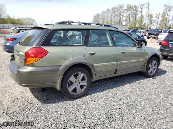 2006 Subaru Legacy Wagon Outback 3.0 R L.L. Bean with VIN 4S4BP86C864357590, listed as a Copart auction lot 52760115 with 123,791 mi miles and Salvage Title. Bid and sale history available at carsss.com. Image 3.