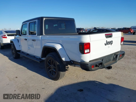 2023 Jeep Gladiator Willys z VIN 1C6HJTAGXPL528674, wystawiony jako IAAI lot #41376339 z przebiegiem 7 102 mil mil oraz . Historia ofert i sprzedaży dostępna na DreamBid. Obrazek 3.