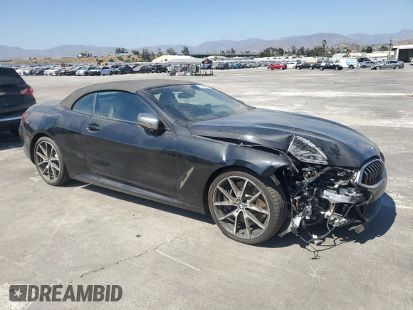 2019 BMW 8 Series M850i xDrive with VIN WBAFY4C5XKBX29838, listed as a Copart auction lot 61364633 with 21,975 mi miles. Bid and sale history available at carsss.com. Image 4.