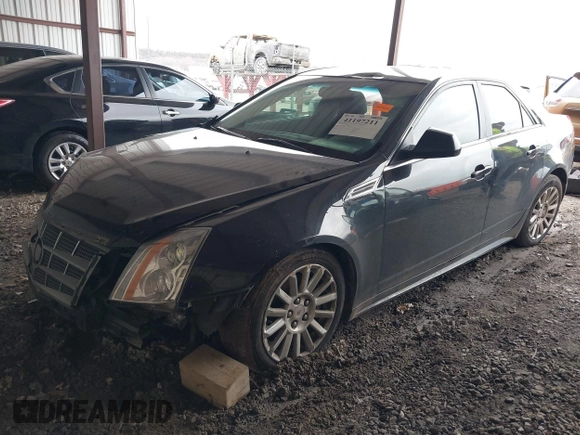 2010 Cadillac CTS Luxury with VIN 1G6DE5EGXA0135321, listed as a IAAI auction lot 41197211 with 161,946 mi miles. Bid and sale history available at carsss.com. Image 18.