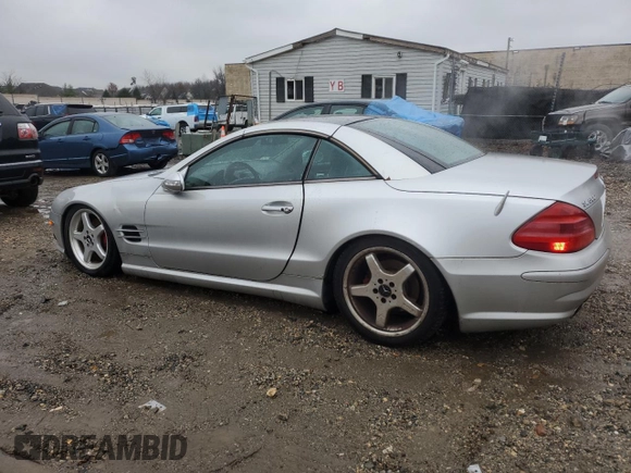 2003 Mercedes-Benz SL 500 z VIN WDBSK75F03F053810, wystawiony jako Copart lot #86164514 z przebiegiem Nie podano mil oraz Nie do naprawy • Non repairable. Historia ofert i sprzedaży dostępna na DreamBid. Obrazek 2.