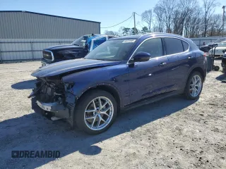 2019 Alfa Romeo Stelvio Ti with VIN ZASPAKBNXK7C69818, listed as a Copart auction lot 45372505 with 51,015 mi miles and Salvage title. Bid and sale history available at DreamBid. Image 1.