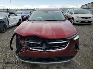 2023 Buick Envision Essence with VIN LRBFZNR47PD023991, listed as a Copart auction lot 52137015 with 19,376 mi miles and Salvage Title. Bid and sale history available at carsss.com. Image 5.
